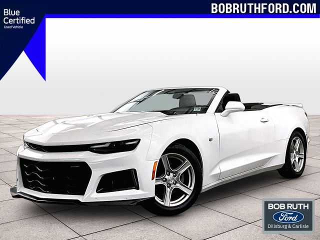 Summit White 2022 Chevrolet Camaro Convertible Rear-Wheel Drive 8-Speed Automatic