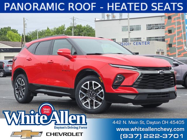 Red Hot 2024 Chevrolet Blazer SUV / Crossover Front-Wheel Drive 9-Speed Automatic Overdrive