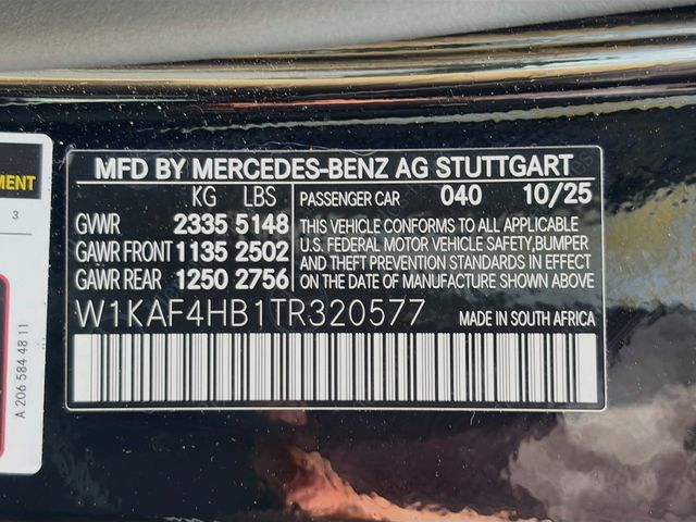 Certified Used 2026 Black Mercedes-Benz C 300 image 18
