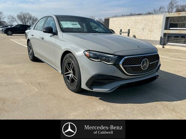 Gray (MANUFAKTUR Alpine Grey) 2026 Mercedes-Benz E-Class E 350 4MATIC Sedan All-Wheel Drive 9-Speed Automatic
