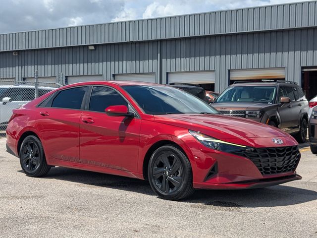 Scarlet Red Pearl 2023 Hyundai Elantra Sedan Front-Wheel Drive Continuously Variable Transmission