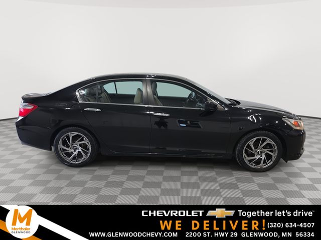 Black 2013 Honda Accord Sedan Front-Wheel Drive Continuously Variable Transmission