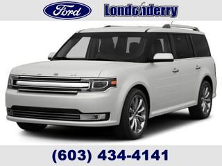 White 2015 Ford Flex SUV / Crossover All-Wheel Drive 6-Speed Automatic