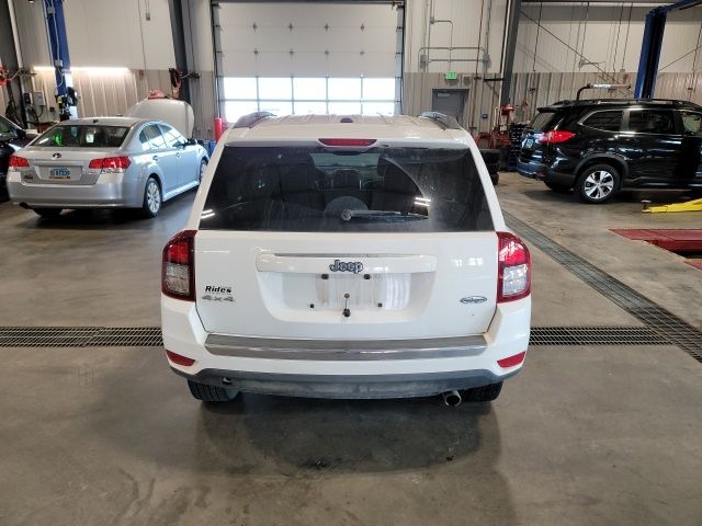 2016 Bright White Clearcoat Jeep Compass High Altitude 4X4 SUV