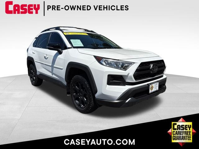 Super White 2021 Toyota RAV4 SUV / Crossover All-Wheel Drive 8-Speed Automatic