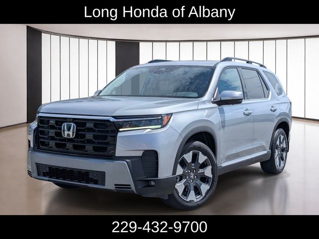 Solar Silver Metallic 2026 Honda Pilot SUV / Crossover All-Wheel Drive Automatic