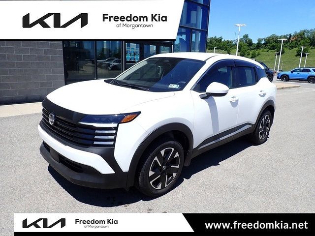 White (Fresh Powder) 2025 Nissan Kicks SV AWD SUV / Crossover All-Wheel Drive Continuously Variable Transmission