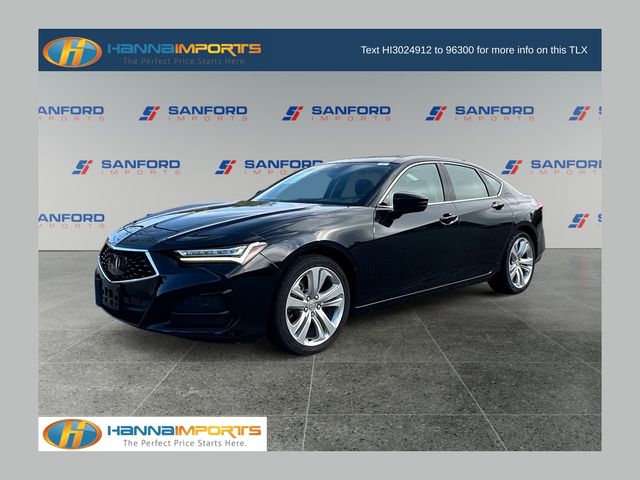 Majestic Black Pearl 2023 Acura TLX Sedan Front-Wheel Drive Automatic
