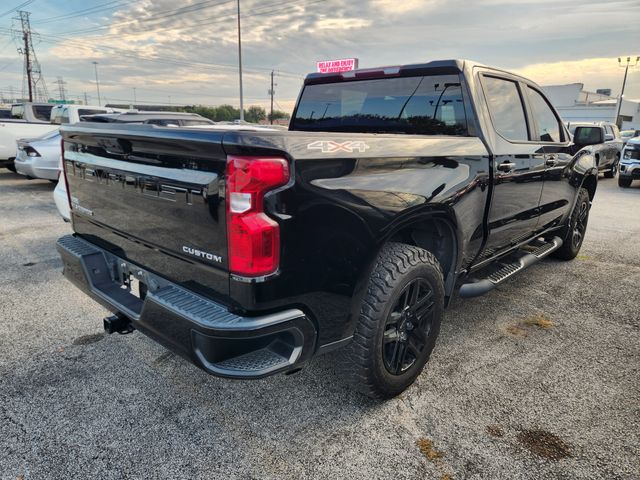 2022 Chevrolet Silverado 1500 Custom Black at Cook Ford