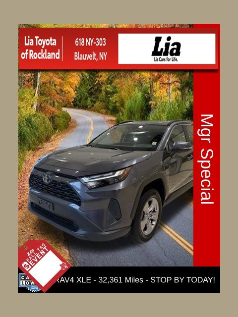 Magnetic Gray Metallic 2025 Toyota RAV4 SUV / Crossover All-Wheel Drive 8-Speed Automatic