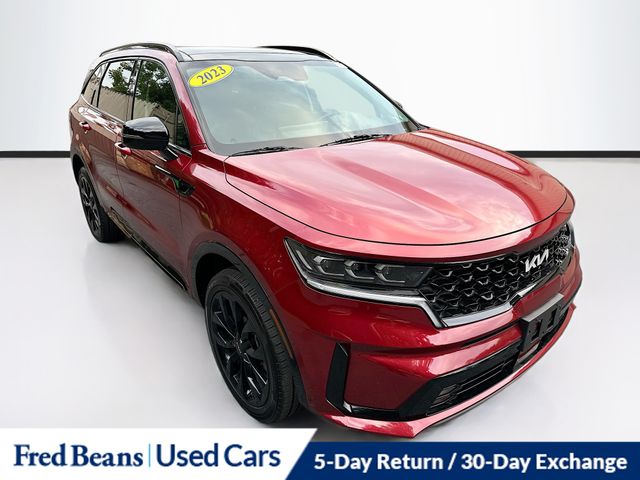 Passion Red Tintcoat 2023 Kia Sorento SUV / Crossover All-Wheel Drive 8-Speed Dual Clutch