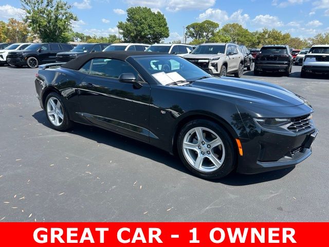 Black 2023 Chevrolet Camaro 1LT Convertible RWD Convertible Rear-Wheel Drive 8-Speed Automatic