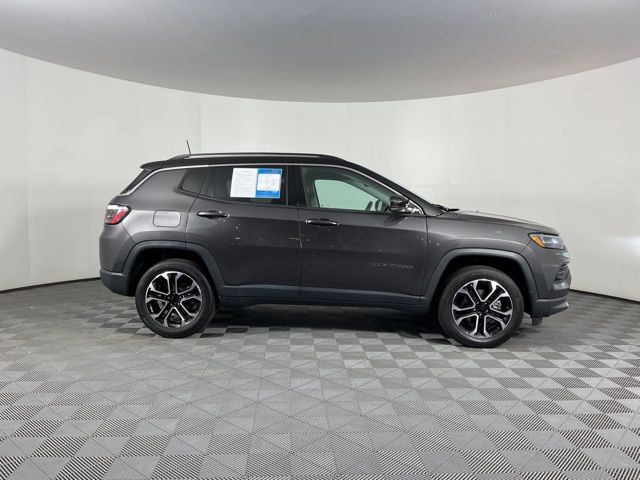 2022 Granite Crystal Metallic Clearcoat Jeep Compass Limited 4X4 SUV