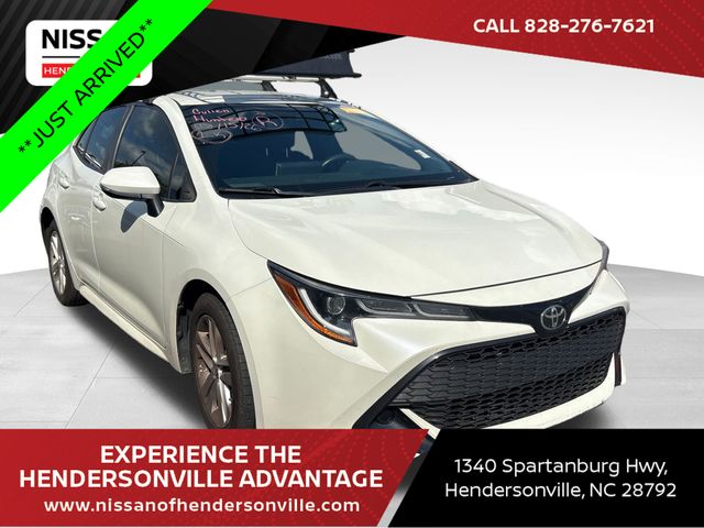White (Blizzard Pearl) 2020 Toyota Corolla Hatchback Hatchback Front-Wheel Drive Continuously Variable Transmission