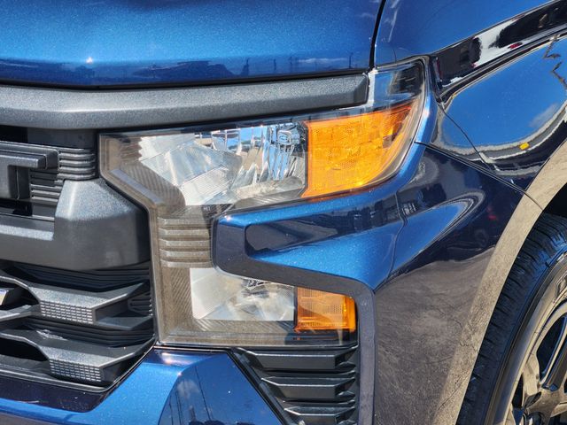 2023 Chevrolet Silverado 1500 Custom Blue at Classic Elite Chevrolet Hwy 6