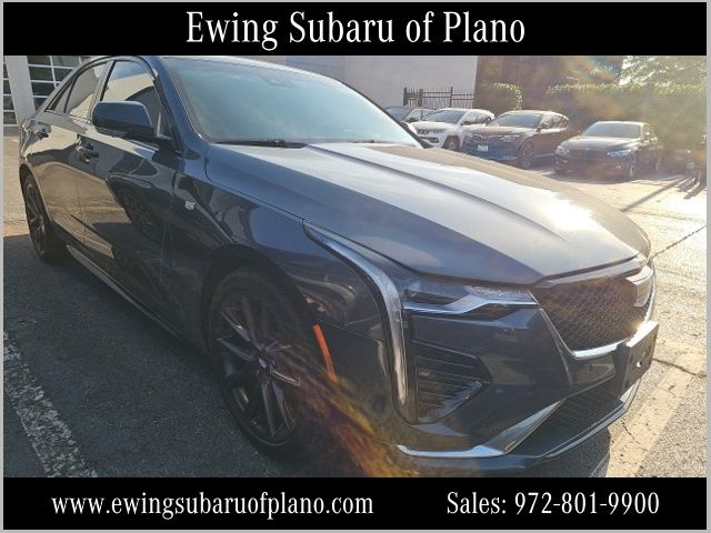 Deep Space Metallic 2025 Cadillac CT4 Sedan Rear-Wheel Drive 8-Speed Automatic