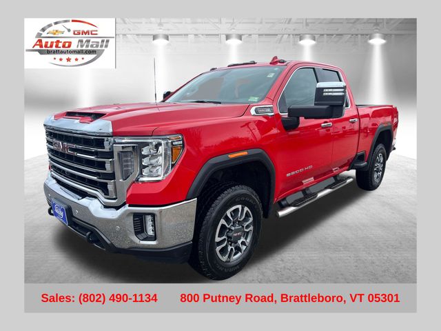 Cardinal Red 2023 GMC Sierra 2500HD Pickup Truck Four-Wheel Drive 6-Speed Automatic