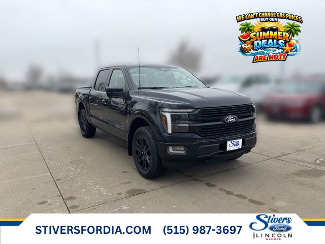 Blue Metallic 2026 Ford F-150 Pickup Truck Four-Wheel Drive Automatic
