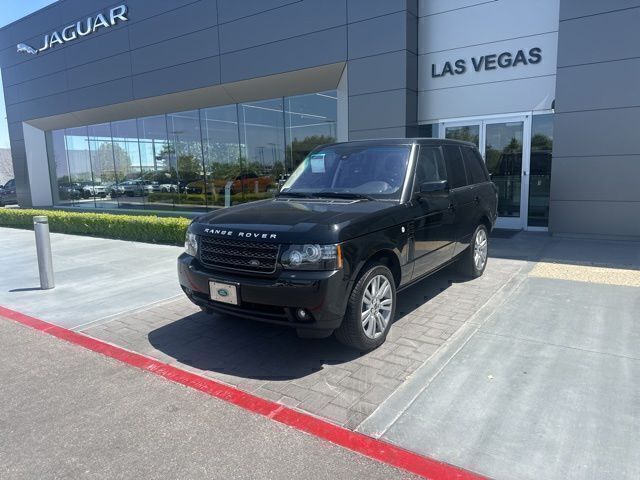 Santorini Black 2012 Land Rover Range Rover HSE LUX 4WD SUV / Crossover Four-Wheel Drive 6-Speed Automatic
