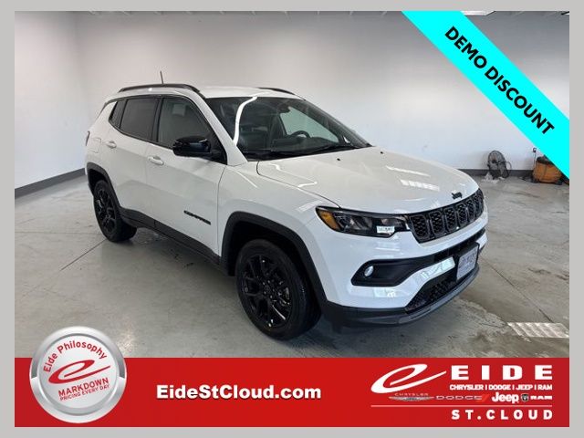 Bright White Clearcoat 2026 Jeep Compass SUV / Crossover Four-Wheel Drive 8-Speed Automatic