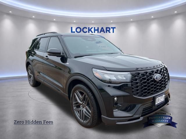 Agate Black Metallic 2026 Ford Explorer ST-Line RWD SUV / Crossover Rear-Wheel Drive Automatic