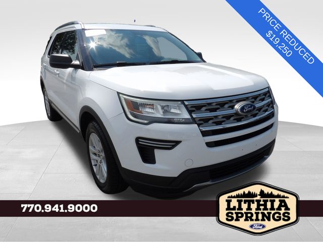 Oxford White 2018 Ford Explorer SUV / Crossover All-Wheel Drive 6-Speed Automatic