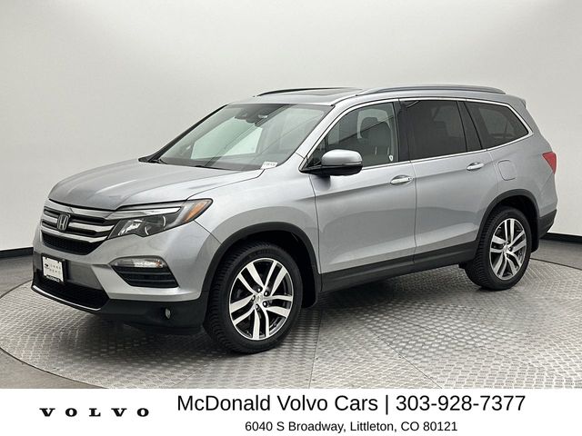 Lunar Silver Metallic 2016 Honda Pilot SUV / Crossover All-Wheel Drive 9-Speed Automatic