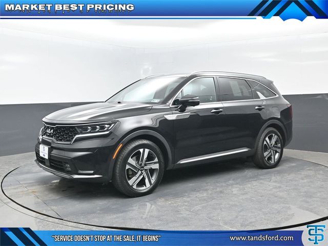 Aurora Black 2023 Kia Sorento Plug-In Hybrid SX Prestige AWD SUV / Crossover All-Wheel Drive 6-Speed Automatic
