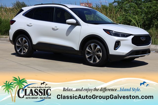 2023 Ford Escape Platinum White at DeMontrond Auto Country
