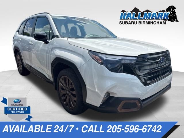 Crystal White Pearl 2026 Subaru Forester Sport Crossover AWD SUV / Crossover All-Wheel Drive Continuously Variable Transmission