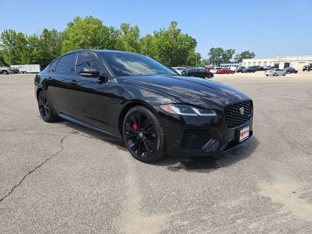 Black 2024 Jaguar XF Sedan All-Wheel Drive 8-Speed Automatic