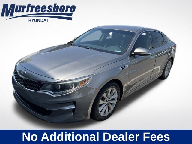 Titanium Silver 2017 Kia Optima Sedan Front-Wheel Drive 6-Speed Automatic