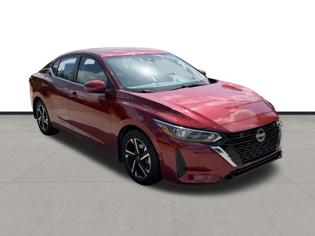 2024 Nissan Sentra SV Red at Central Houston Nissan