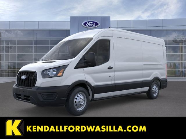 Oxford White 2026 Ford Transit Cargo 250 Medium Roof LB AWD Van All-Wheel Drive
