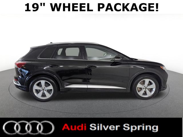 used 2024 Audi Q4 e-tron car, priced at $36,281