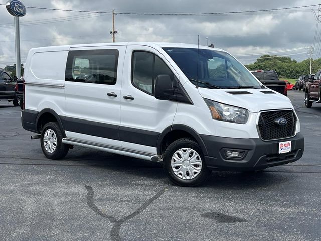 Oxford White 2025 Ford Transit Cargo Van Rear-Wheel Drive 