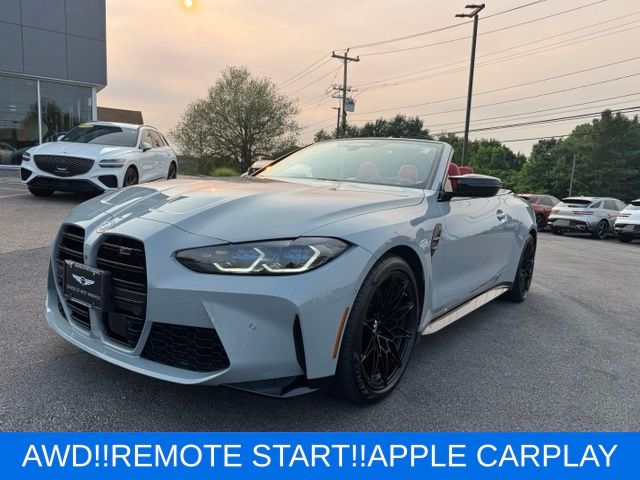 Brooklyn Gray Metallic 2023 BMW M4 Convertible All-Wheel Drive 8-Speed Automatic