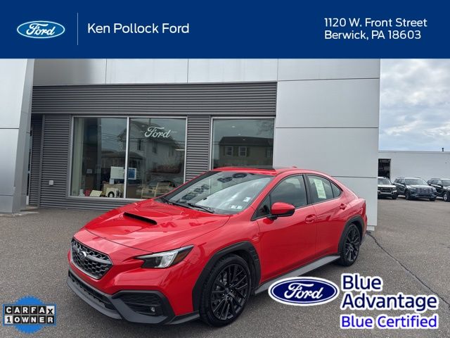 Ignition Red 2024 Subaru WRX Premium AWD Sedan All-Wheel Drive 6-Speed Manual