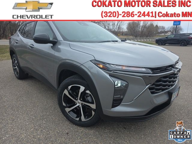 Sterling Gray Metallic 2024 Chevrolet Trax RS with 1RS FWD SUV / Crossover Front-Wheel Drive 6-Speed Automatic