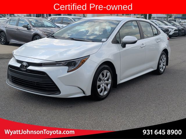 White (Wind Chill Pearl) 2026 Toyota Corolla Sedan Front-Wheel Drive Continuously Variable Transmission