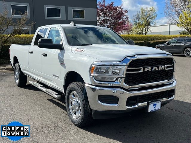 Bright White Clearcoat 2022 RAM 3500 Tradesman Crew Cab LB 4WD Pickup Truck Four-Wheel Drive 6-Speed Automatic