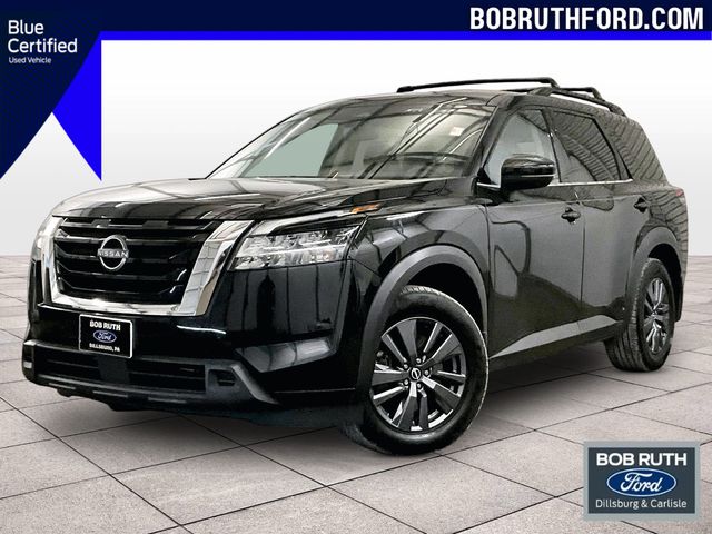 2022 Nissan Pathfinder SV Black at Auto Express Mitsubishi
