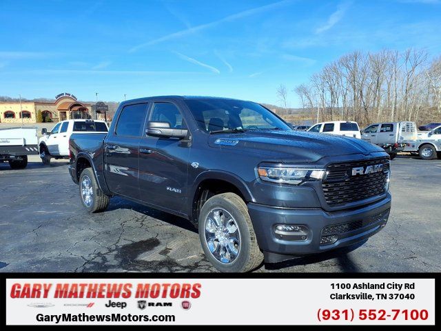 Forged Blue Metallic 2026 RAM 1500 Pickup Truck Four-Wheel Drive 8-Speed Automatic