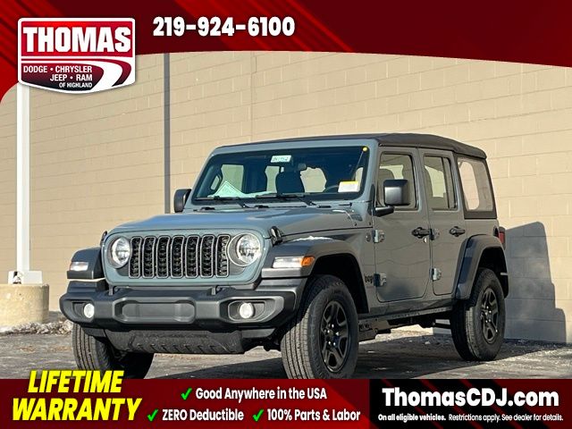 New 2026 Jeep Wrangler Sport For Sale in Highland, IN