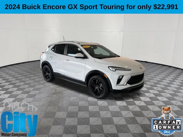 Summit White 2024 Buick Encore GX Sport Touring AWD SUV / Crossover All-Wheel Drive 9-Speed Automatic