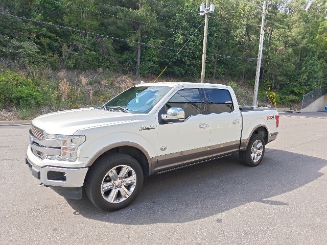 2019 White Platinum Metallic Tri-Coat Ford F-150 King Ranch 4X4 Truck