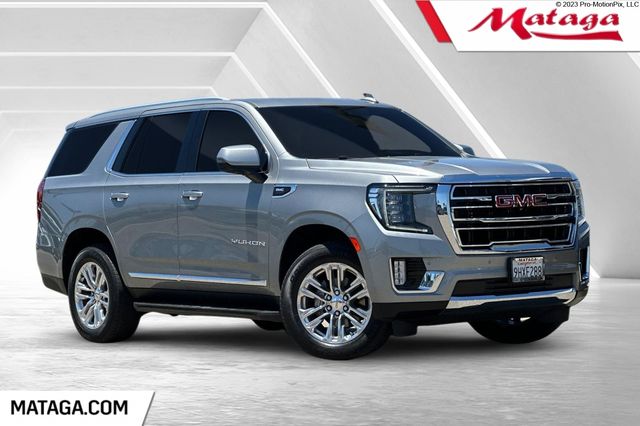 Sterling Metallic 2023 GMC Yukon SLT 4WD SUV / Crossover Four-Wheel Drive