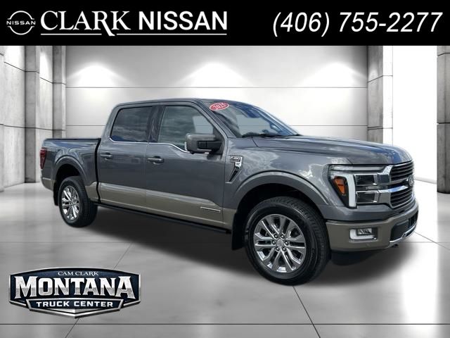 Gray 2025 Ford F-150 Pickup Truck Four-Wheel Drive Automatic