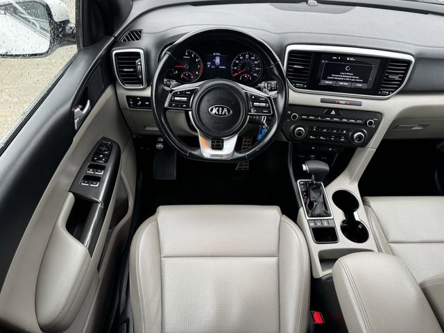 2020 Kia Sportage S White at DeMontrond Automotive Group