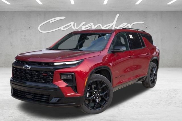 Radiant Red Tintcoat 2024 Chevrolet Traverse SUV / Crossover Four-Wheel Drive 8-Speed Automatic